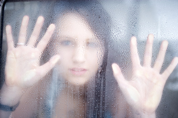 Beschlagen oder Anlaufen einer Isolierglasscheibe