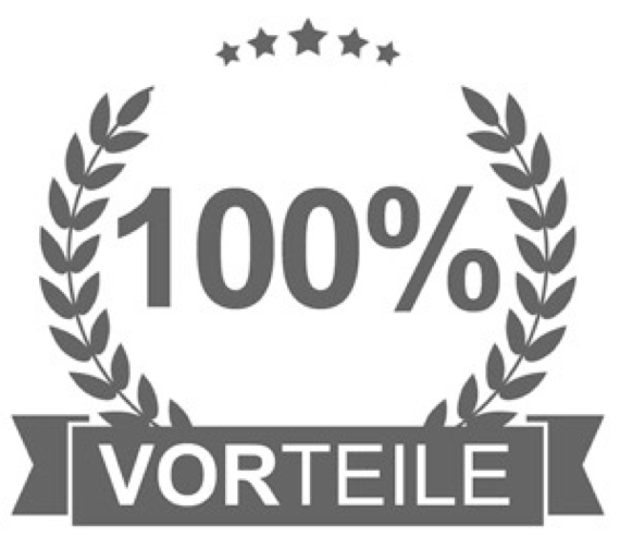 100% Vorteile